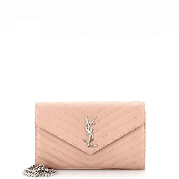 Saint Laurent Classic Wallet On Chain #139876S11B - Picture 2 of 7